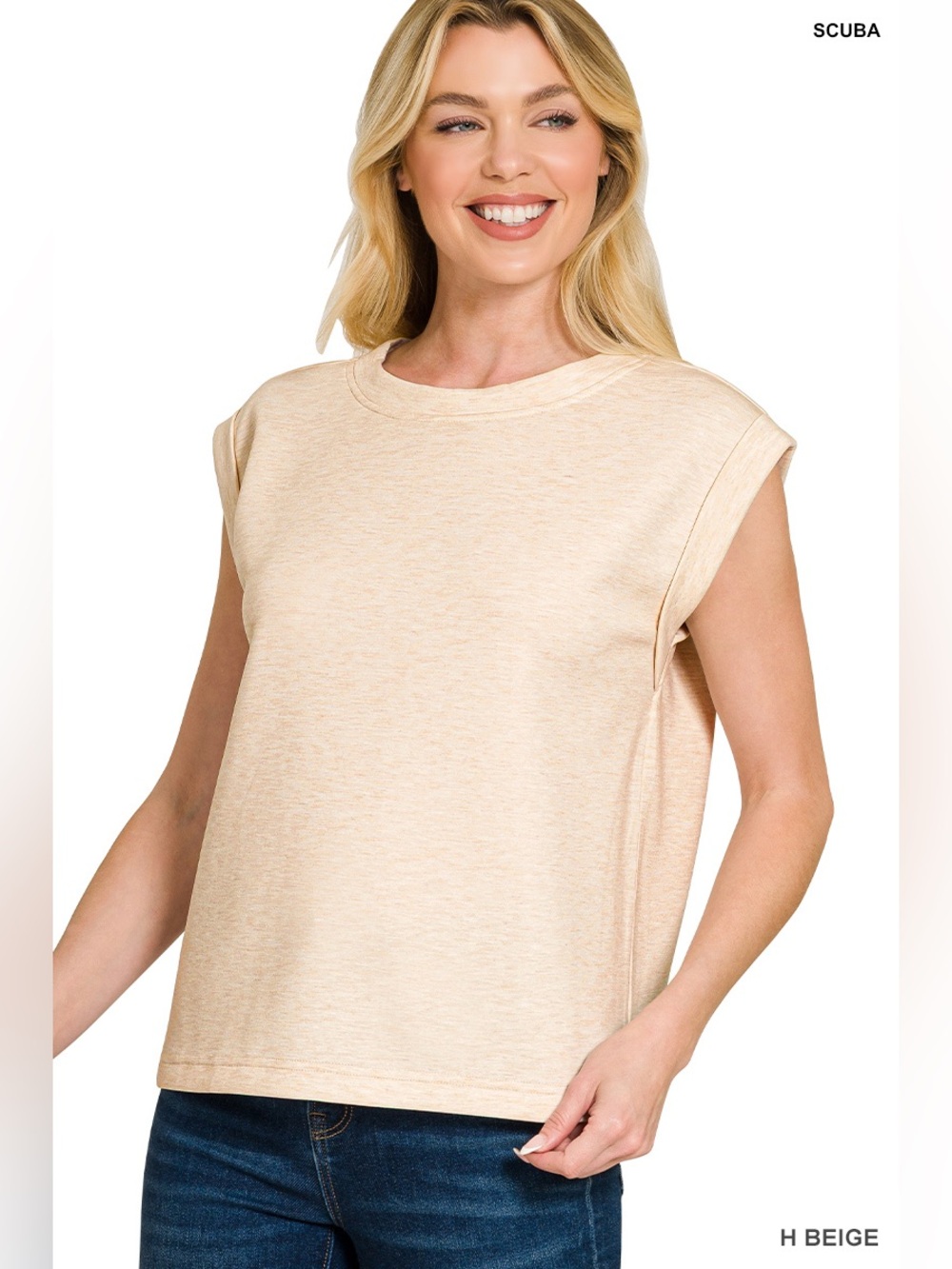 Zenana SCUBA SHORT SLEEVE SWEATSHIRTS